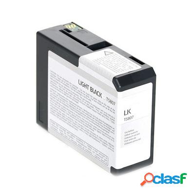 Cartuccia Epson T5807 C13T580700 compatibile NERO CHIARO