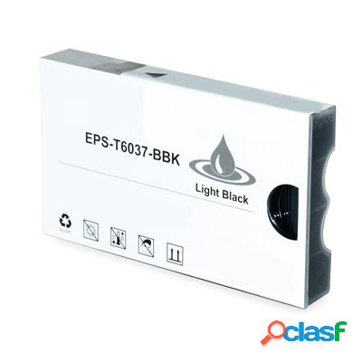 Cartuccia Epson T6037 C13T603700 compatibile NERO CHIARO