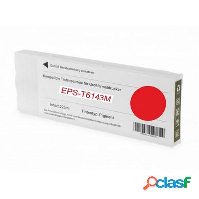 Cartuccia Epson T6143 C13T614300 compatibile MAGENTA