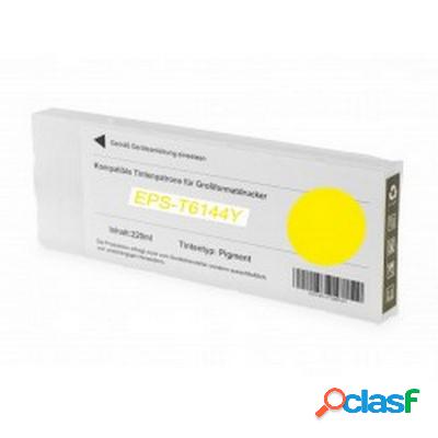 Cartuccia Epson T6144 C13T614400 compatibile GIALLO