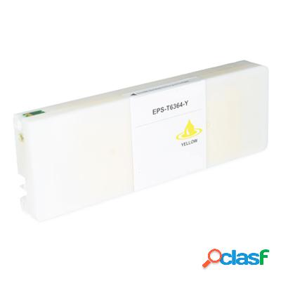 Cartuccia Epson T6364 C13T636400 compatibile GIALLO