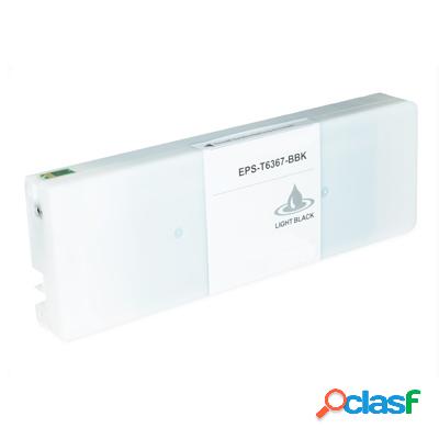 Cartuccia Epson T6367 C13T636700 compatibile NERO CHIARO