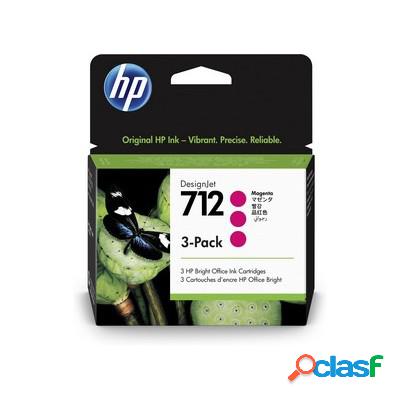 Cartuccia Hp 3ED78A Multipack 712 (Conf. da 3 pz.) originale