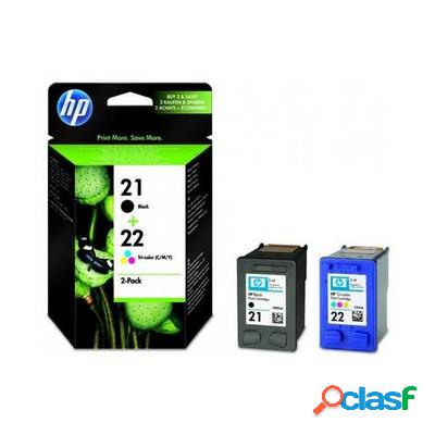 Cartuccia Hp SD367AE (Conf. da 2 pz.) originale NERO+COLORE