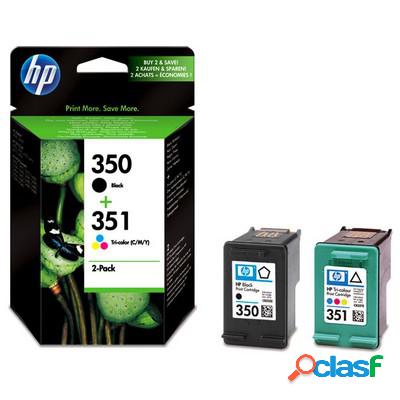 Cartuccia Hp SD412EE (Conf. da 2 pz.) originale NERO+COLORE