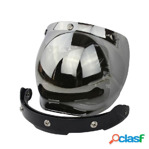 Casco CYCYLEGEAR Bubble Shield lente per mezza retro casco