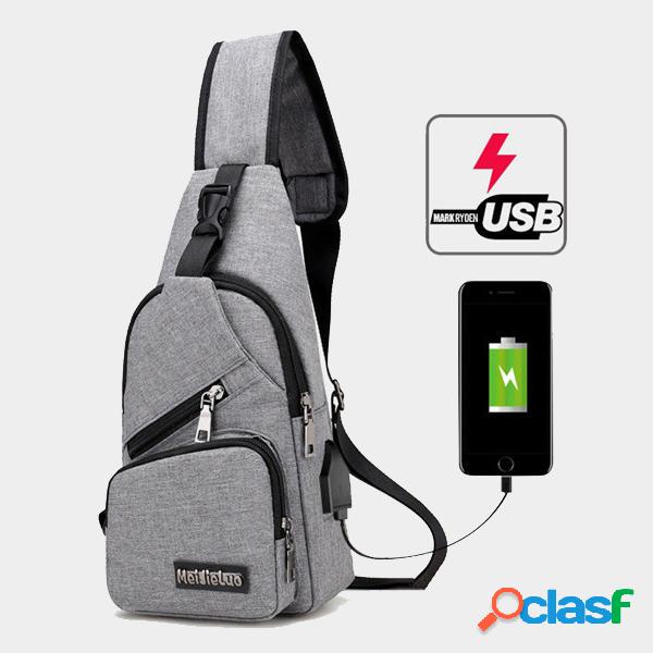 CasualOutdoorTravelSlingBorsaPetto Borsa