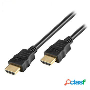 Cavo HDMI ad Alta VelocitÃ Goobay con Ethernet - 2m