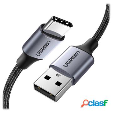 Cavo USB-C Quick Charge 3.0 Ugreen - 3A, 2m - Grigio