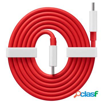 Cavo USB Tipo-C OnePlus Warp Charge 5481100047 - 1m - Rosso