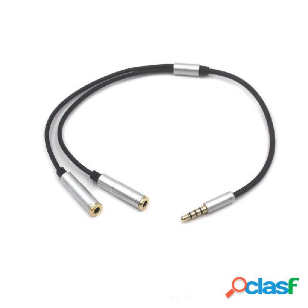 Cavo audio Bakeey da 3,5 mm One punto due One Trascina il
