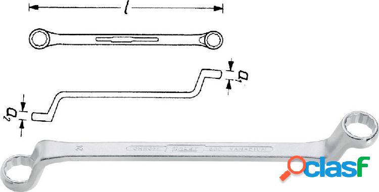 Chiave poligonale doppia 24 - 27 mm N/A Hazet 630-24X27