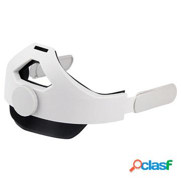 Cinturino Ergonomico Regolabile per Oculus Quest 2 - Bianco