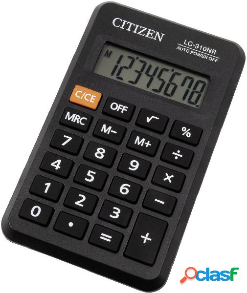 Citizen Office LC 310NR Calcolatrice tascabile Nero Display