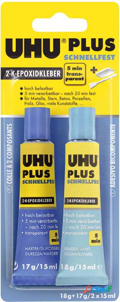 Colla bi-componente UHU Plus Schnellfest 45700 35 g