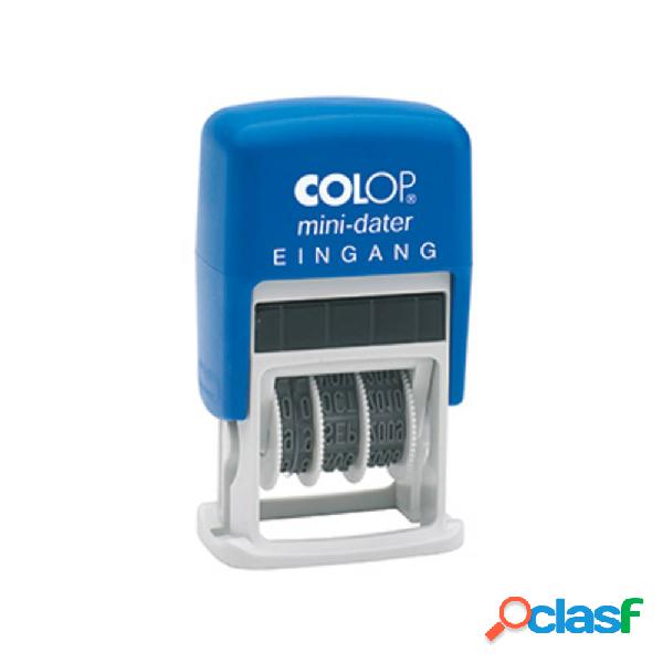 Colop mini-dater 160/L1 Timbro data 25 x 12 mm (L x A) Blu