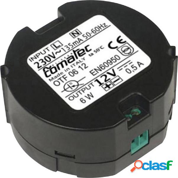 Comatec OTF/06.12RA Alimentatore AC / DC 0.5 A 6 W 12 V/DC