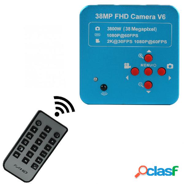 Completo HD 1080P 60FPS 2K 38MP HDMI Microscopio video