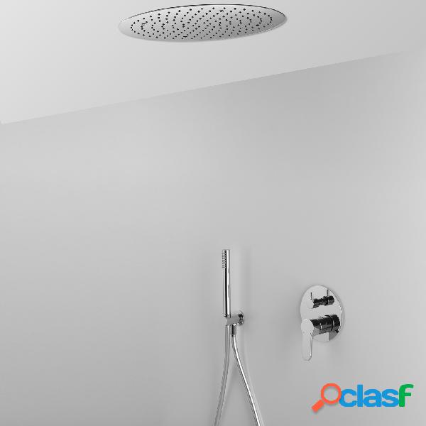 Composizione doccia ARES con soffione diametro 400 mm,