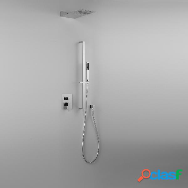 Composizione doccia ARES con soffione, saliscendi e