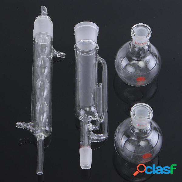 Condensatore e estrattore per kit estrattore vetro Soxhlet