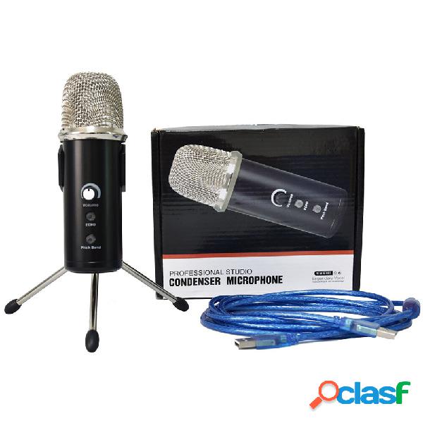 Condensatore professionale da studio Microfono USB Microfono
