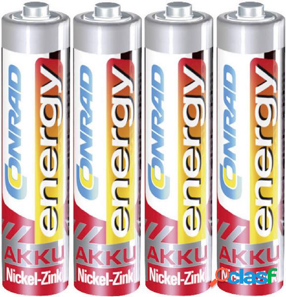 Conrad energy HR03 Batteria ricaricabile Ministilo (AAA)