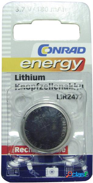 Conrad energy LIR2477 Batteria ricaricabile a bottone LIR