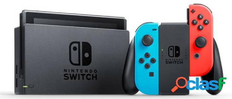 Console Switch Grigio, Blu neon, Rosso Neon V2 2019 A