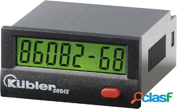 Contaore di esercizio Kübler CODIX 134 LCD, 99999h59m/