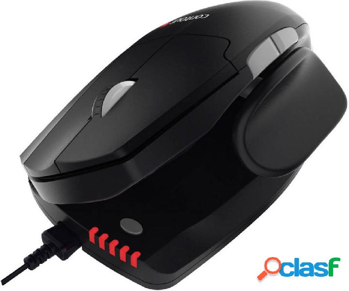 Contour Design Unimouse Mouse ergonomico USB Nero 7 Tasti