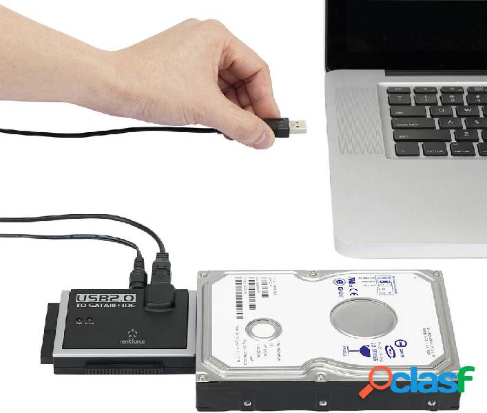 Convertitore Renkforce USB 2.0 IDE+SATA