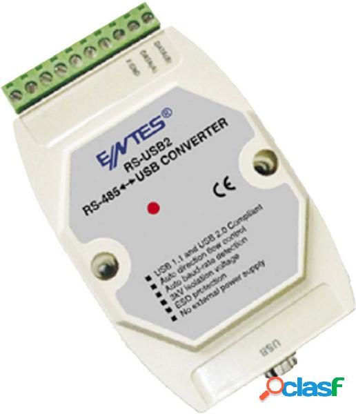 Convertitore bus RS-485, USB ENTES RS-USB2 12 V/DC, 24 V/DC