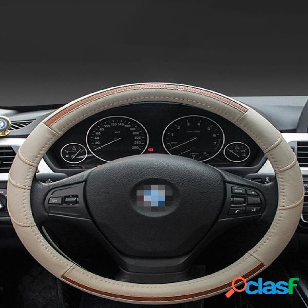 Coprivolante universale in pelle per accessorio auto