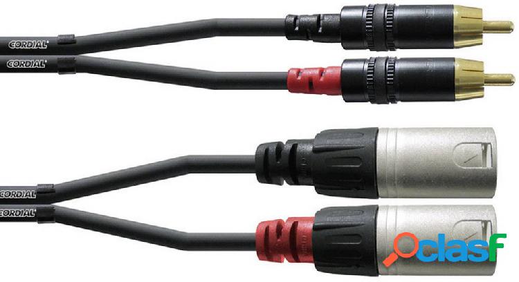 Cordial CFU 1,5 MC Audio Cavo adattatore [2x Spina XLR - 2x