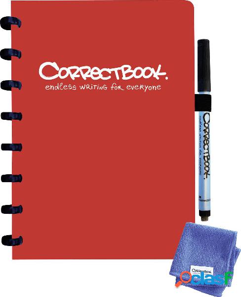 Correctbook DIN A5 red blanko DIN A5 red blanko Taccuino