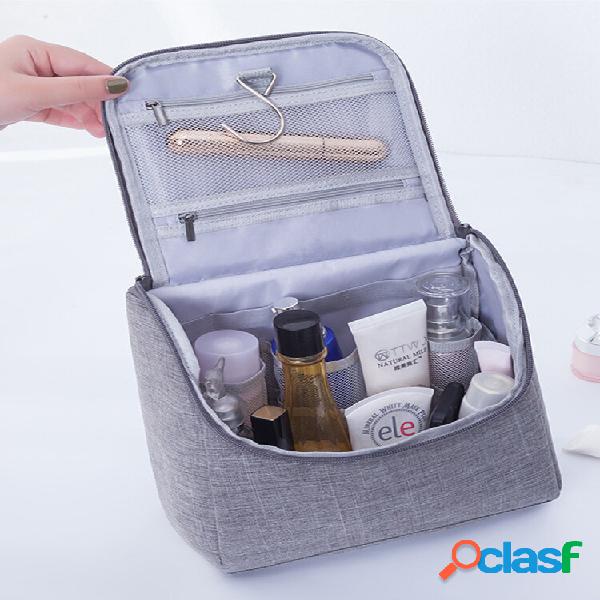 Cosmetico da viaggio portatile Borsa con ganci Cosmetico di