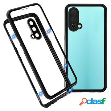 Cover Magnetica con Retro in Vetro Temperato per OnePlus