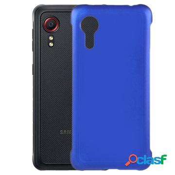 Cover in Plastica Gommata per Samsung Galaxy Xcover 5 - Blu