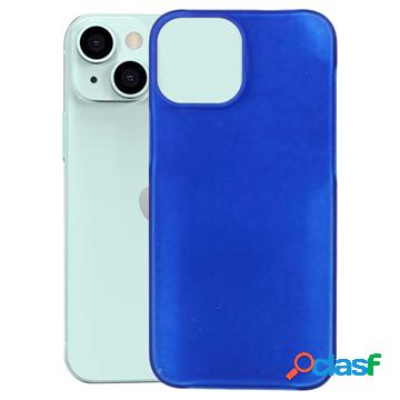 Cover in Plastica Gommata per iPhone 13 Mini - Blu