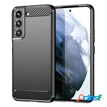 Cover in TPU Effetto Spazzolato per Samsung Galaxy S22 5G -
