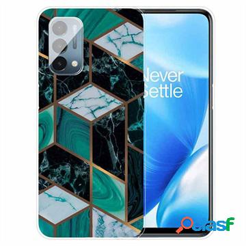Cover in TPU Marble Pattern per OnePlus Nord N200 5G -