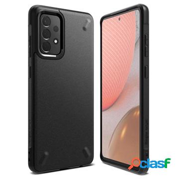 Cover in TPU Ringke Onyx per Samsung Galaxy A72 5G - Nero