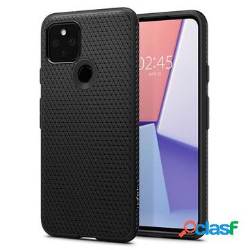 Cover in TPU Spigen Liquid Air per Google Pixel 5 - Nero