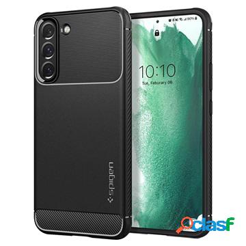 Cover in TPU Spigen Rugged Armor per Samsung Galaxy S22+ 5G