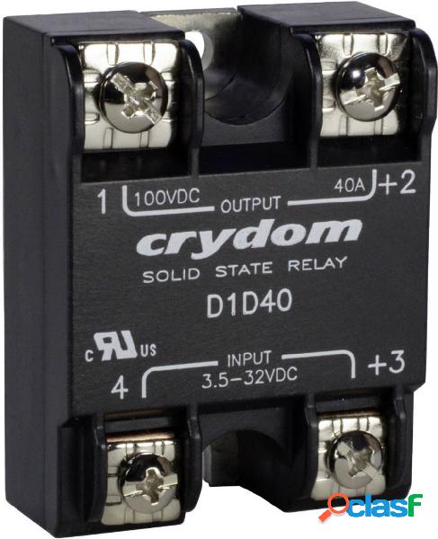Crydom Relè a semiconduttore D1D07 7 A Tens.comm.max: 100