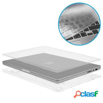 Custodia Case-Mate Snap-On per MacBook Pro 14 - Trasparente