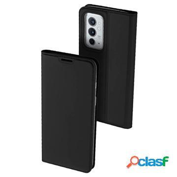 Custodia Flip Dux Ducis Skin Pro per OnePlus 9RT 5G - Nera