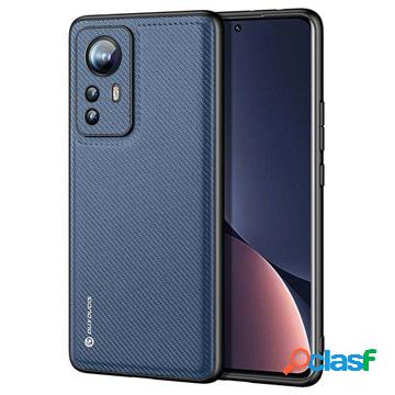 Custodia Ibrida Dux Ducis Fino per Xiaomi 12 Pro - Blu