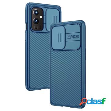 Custodia Ibrida Nillkin CamShield Pro per OnePlus 9 - Blu